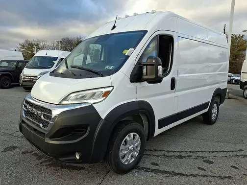 Bright White Clear-Coat Exterior Paint 2026 RAM ProMaster 2500 High Roof