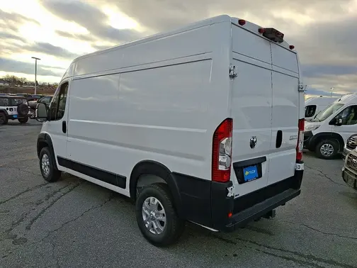 Bright White Clear-Coat Exterior Paint 2026 RAM ProMaster 2500 High Roof