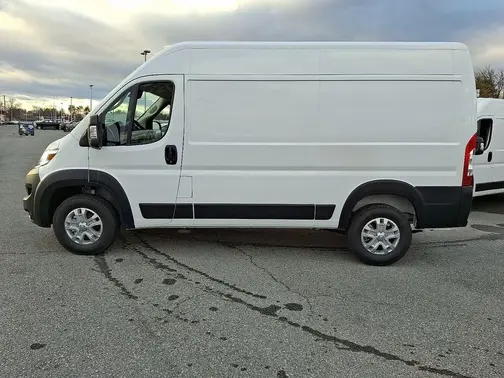 Bright White Clear-Coat Exterior Paint 2026 RAM ProMaster 2500 High Roof