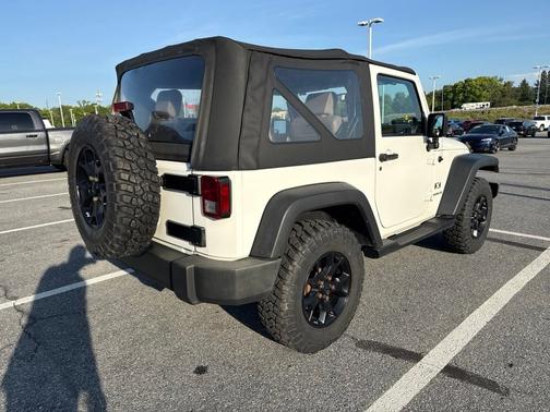 White 2009 Jeep Wrangler X
