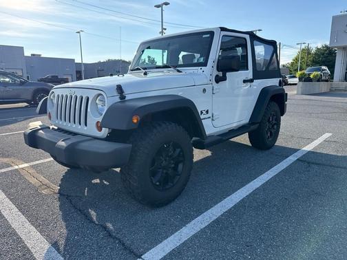 White 2009 Jeep Wrangler X