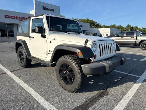 White 2009 Jeep Wrangler X
