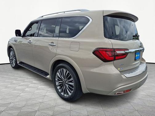 Beige 2021 INFINITI QX80 Sensory