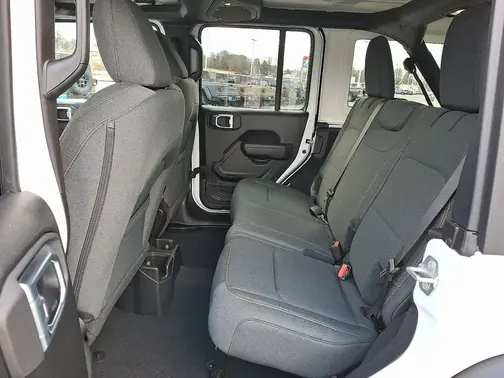 Bright White Clear-Coat Exterior Paint 2026 Jeep Wrangler Sport S
