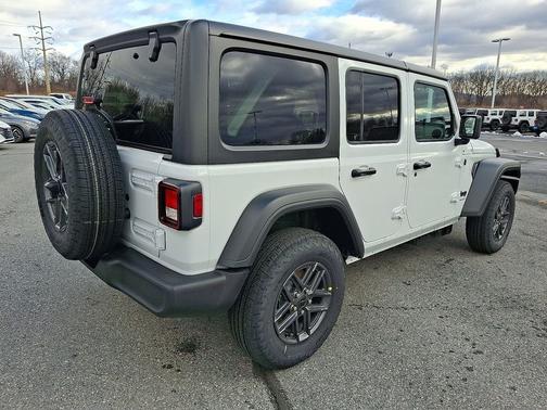 Bright White Clear-Coat Exterior Paint 2026 Jeep Wrangler Sport S