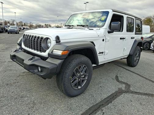 Bright White Clear-Coat Exterior Paint 2026 Jeep Wrangler Sport S