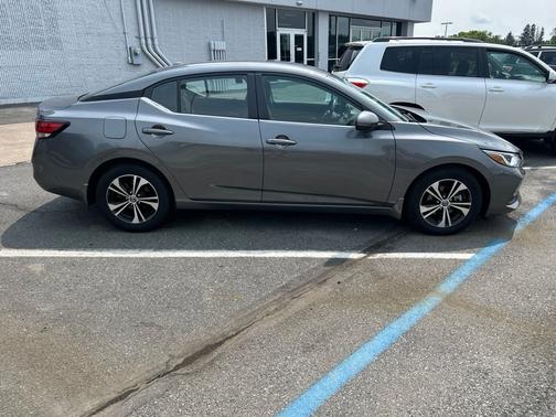 Gray 2023 Nissan Sentra SV