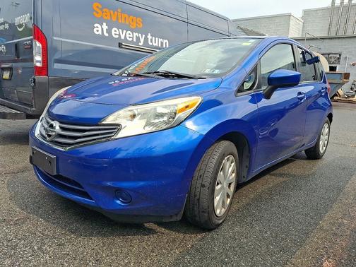 Blue 2015 Nissan Versa Note SV