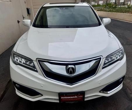 White Diamond Pearl 2017 Acura RDX Advance Package