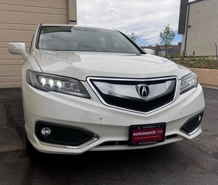 White Diamond Pearl 2017 Acura RDX Advance Package