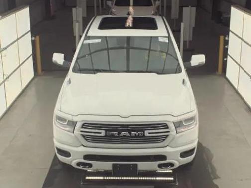 Bright White Clearcoat 2024 RAM 1500 Laramie