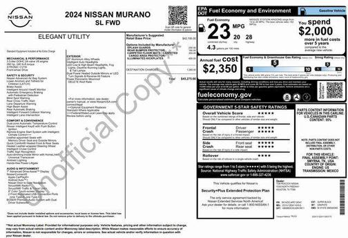 2024 Nissan Murano SL FWD
