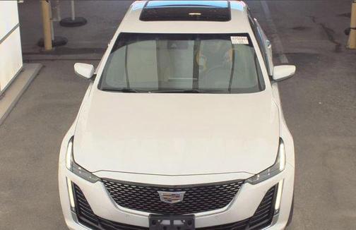 Crystal White Tricoat 2022 Cadillac CT5 Premium Luxury