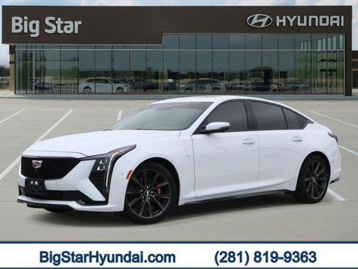 Vibrant White Tricoat 2026 Cadillac CT5 Sport