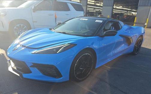 Rapid Blue 2025 Chevrolet Corvette Stingray w/2LT