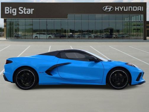 Rapid Blue 2025 Chevrolet Corvette Stingray w/2LT