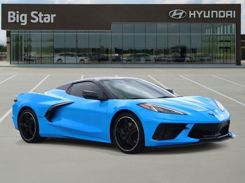 Rapid Blue 2025 Chevrolet Corvette Stingray w/2LT