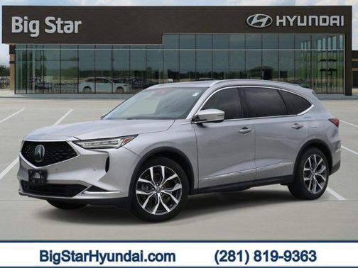 Liquid Carbon Metallic 2022 Acura MDX Technology Package