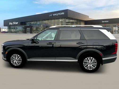 Abyss Black Pearl 2026 Hyundai Palisade Hybrid Blue SEL Premium 7P