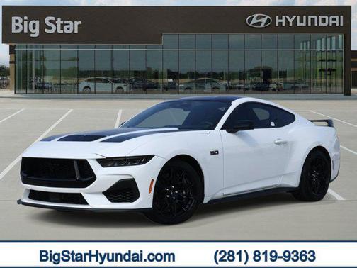 Oxford White 2025 Ford Mustang GT Premium
