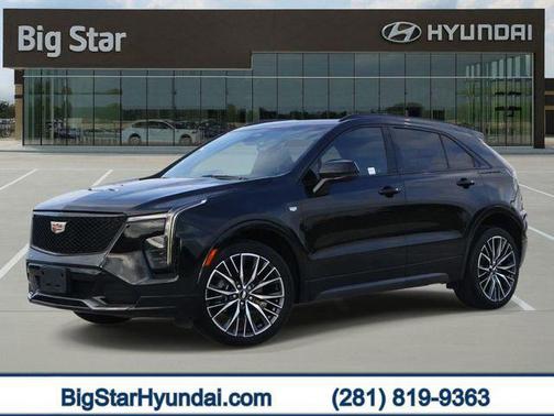 Stellar Black Metallic 2024 Cadillac XT4 Sport