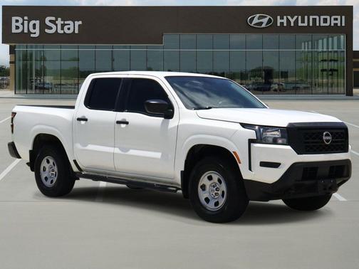 Glacier White 2024 Nissan Frontier S