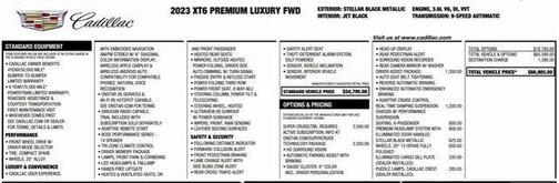 2023 Cadillac XT6 Premium Luxury FWD