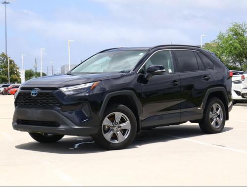 Midnight Black Metallic 2024 Toyota RAV4 Hybrid XLE