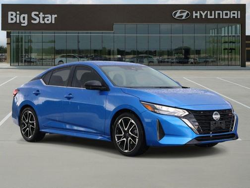Electric Blue Metallic 2024 Nissan Sentra SR