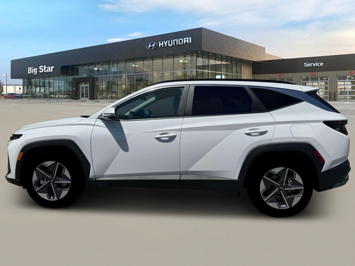 Serenity White Pearl 2026 Hyundai TUCSON SEL Premium