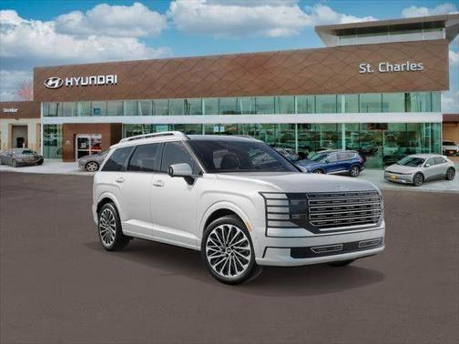Creamy White Pearl 2026 Hyundai Palisade Hybrid Calligraphy