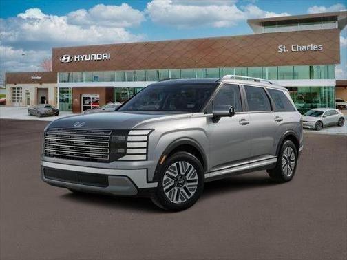 Typhoon Silver Metallic 2026 Hyundai Palisade Hybrid SEL Premium 7P