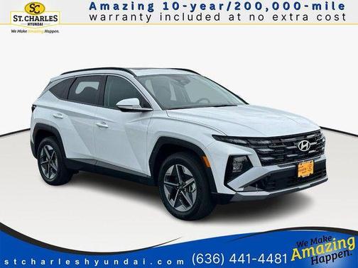 Serenity White Pearl 2026 Hyundai TUCSON SEL Premium