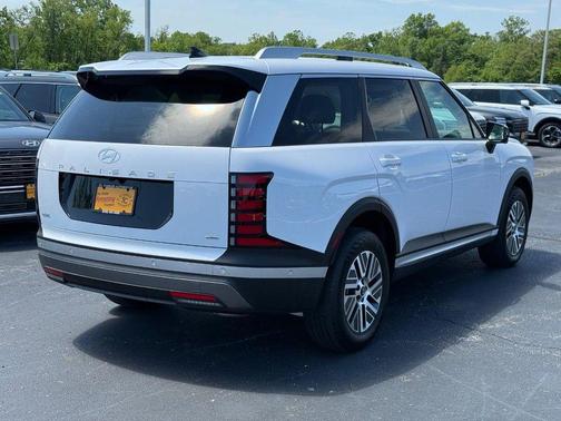 Creamy White Pearl 2026 Hyundai Palisade Hybrid SEL Premium 7P