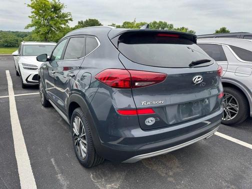 Dusk Blue 2021 Hyundai TUCSON Limited