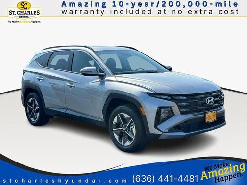 Shimmering Silver 2026 Hyundai TUCSON SEL Premium