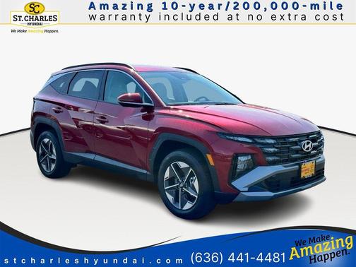 Ultimate Red 2026 Hyundai TUCSON SEL Premium