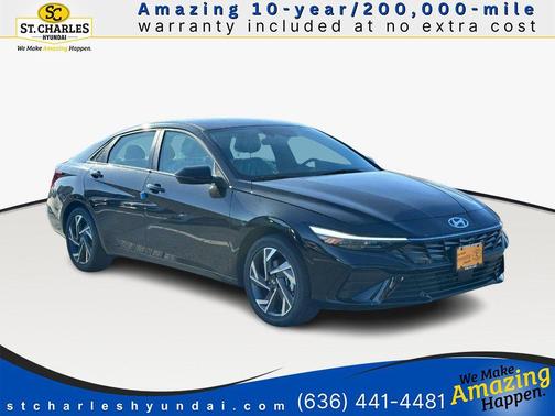 Abyss Black 2026 Hyundai ELANTRA HEV Limited