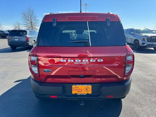 Hot Pepper Red Tinted Clearcoat 2023 Ford Bronco Sport Big Bend