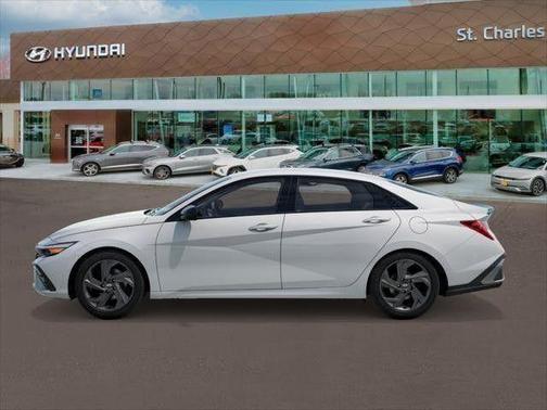 Serenity White 2026 Hyundai ELANTRA Sport