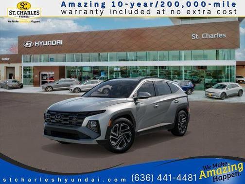 Shimmering Silver 2026 Hyundai TUCSON Limited