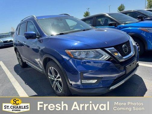 Caspian Blue 2018 Nissan Rogue Hybrid SL