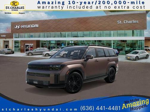 Earthy Brass Matte 2026 Hyundai SANTA FE HEV Calligraphy