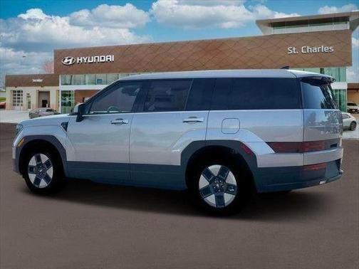 Shimmering Silver 2026 Hyundai SANTA FE HEV SE AWD