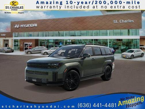 Rockwood Green 2026 Hyundai SANTA FE HEV Calligraphy