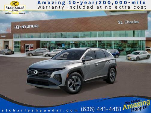 Shimmering Silver 2026 Hyundai TUCSON SEL