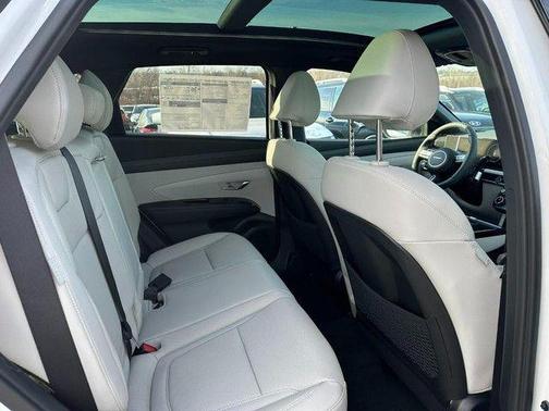 Creamy White Pearl 2026 Hyundai TUCSON Hybrid Limited