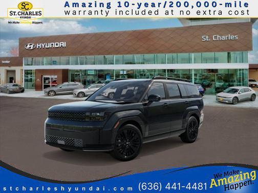 Phantom Black 2027 Hyundai SANTA FE HEV Calligraphy