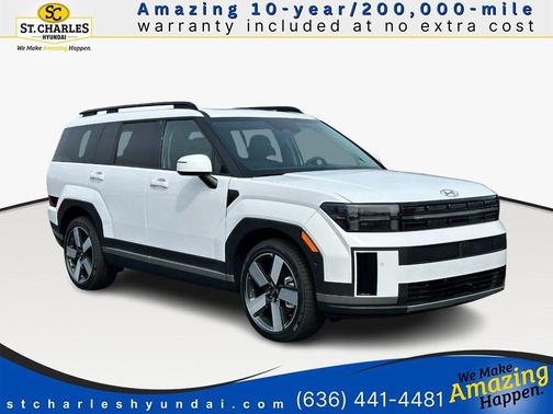 Serenity White 2026 Hyundai SANTA FE Limited