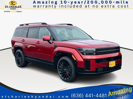 Ultimate Red 2026 Hyundai SANTA FE Calligraphy